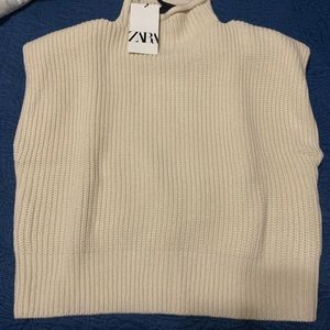 NWT Zara sweater tank